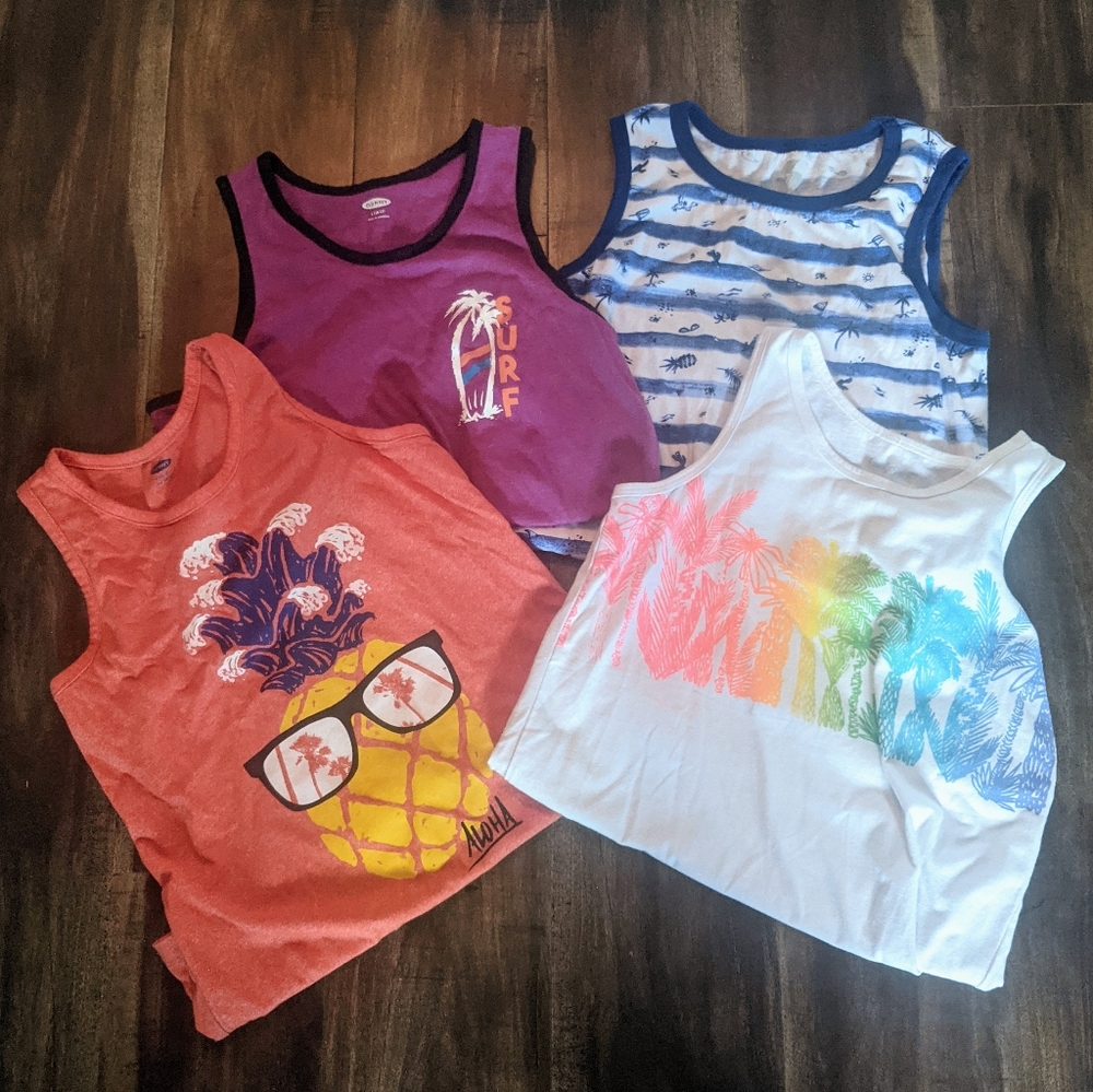 Lot of 4 Tank Tops